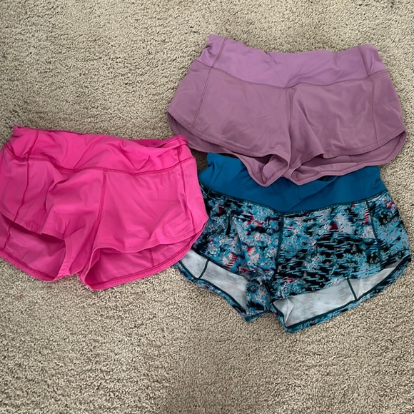 lululemon speed up shorts